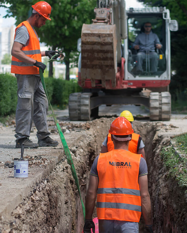 Reconstruction of water distribution pipelines Sarajevo (LOT3)